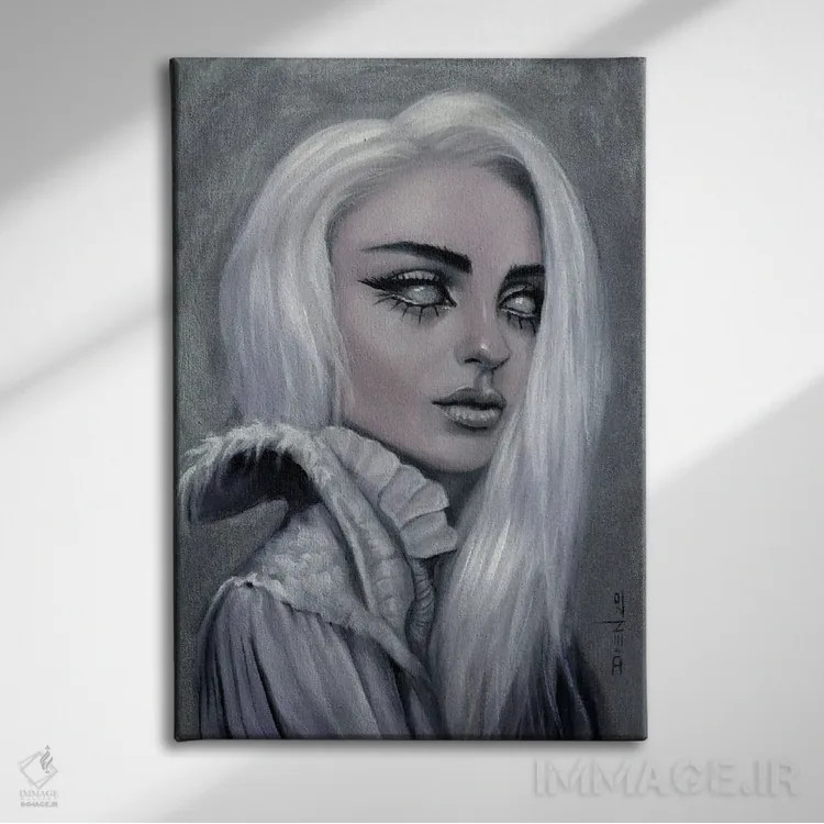 تابلو دکوراتیو برین اثر دیینزو - نمای روبهرو روی دیوار