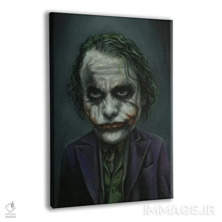 تابلو دکوراتیو لجر شوخ طبع اثر دیینزو - نمای پرسپکتیو محصول