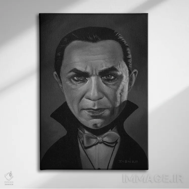 تابلو دکوراتیو دراکولا اثر دیینزو - نمای روبهرو روی دیوار