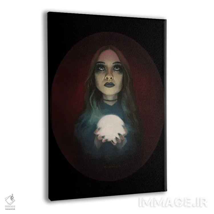 تابلو دکوراتیو احضار ارواح اثر دیینزو - نمای پرسپکتیو محصول