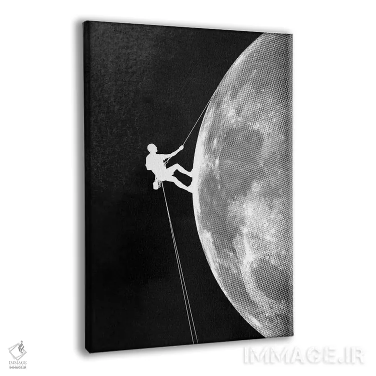 تابلو دکوراتیو صعود اثر راب دابی - نمای پرسپکتیو محصول