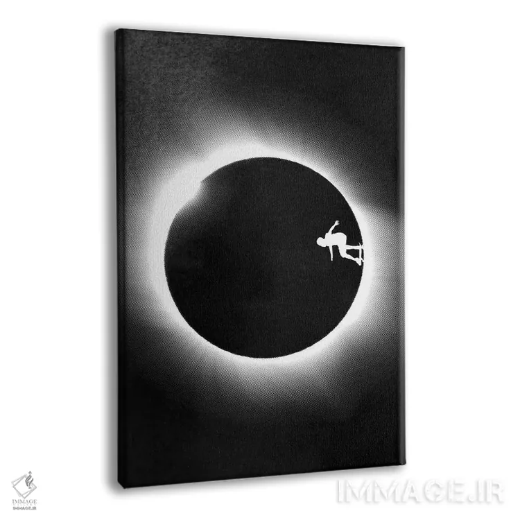 تابلو دکوراتیو رویاپردازی محال اثر راب دابی - نمای پرسپکتیو محصول