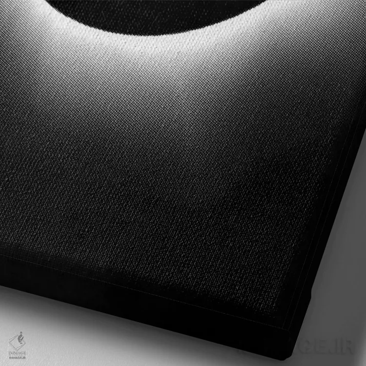 تابلو دکوراتیو رویاپردازی محال اثر راب دابی - نمای نزدیک بافت بوم