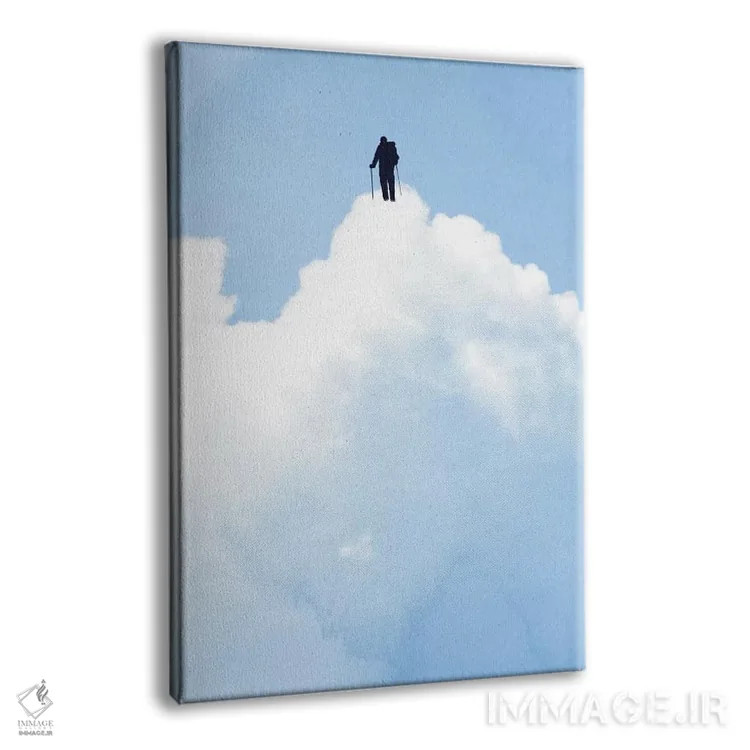 تابلو دکوراتیو قله اثر راب دابی - نمای پرسپکتیو محصول