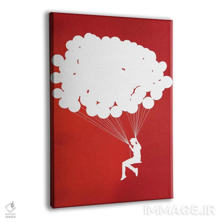 تابلو دکوراتیو تعلیق اثر راب دابی - نمای پرسپکتیو محصول