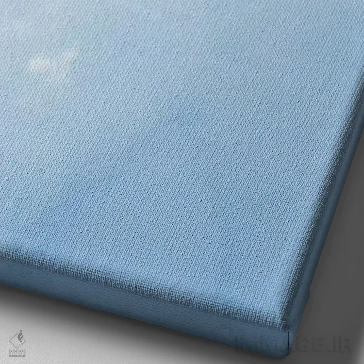 تابلو دکوراتیو قله اثر راب دابی - نمای نزدیک بافت بوم