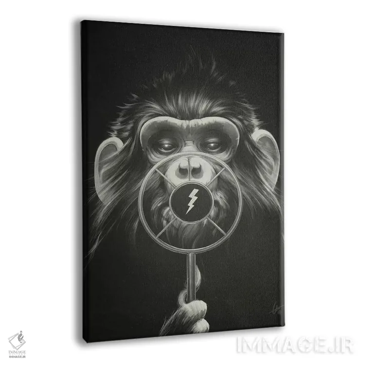 تابلو دکوراتیو در حال پخش اثر دکتر لوکاس برژاک - نمای پرسپکتیو محصول