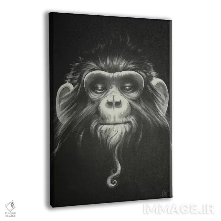 تابلو دکوراتیو زندانی ۱ اثر دکتر لوکاس برژاک - نمای پرسپکتیو محصول