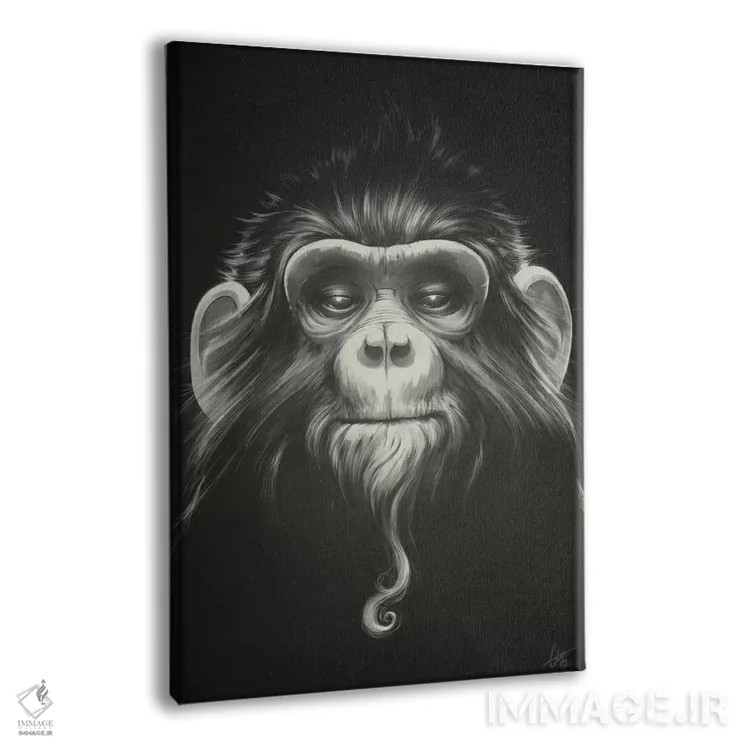 تابلو دکوراتیو زندانی ۱ اثر دکتر لوکاس برژاک - نمای پرسپکتیو محصول