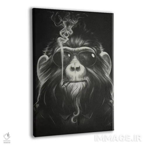 تابلو دکوراتیو بگذار دود شوند اثر دکتر لوکاس برژاک - نمای پرسپکتیو محصول