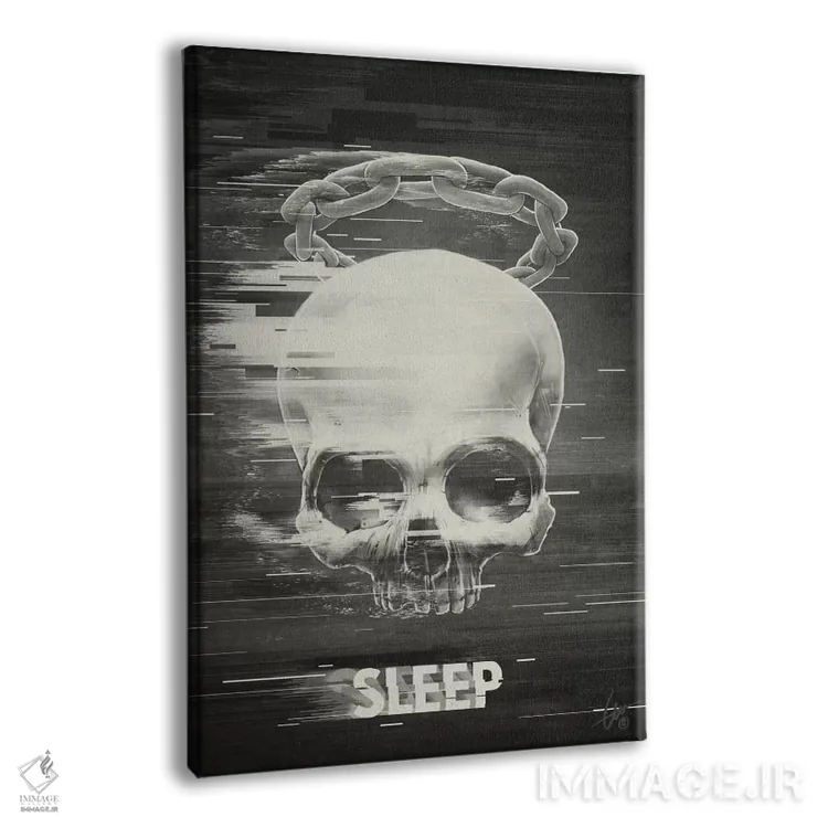 تابلو دکوراتیو خواب اثر دکتر لوکاس برژاک - نمای پرسپکتیو محصول