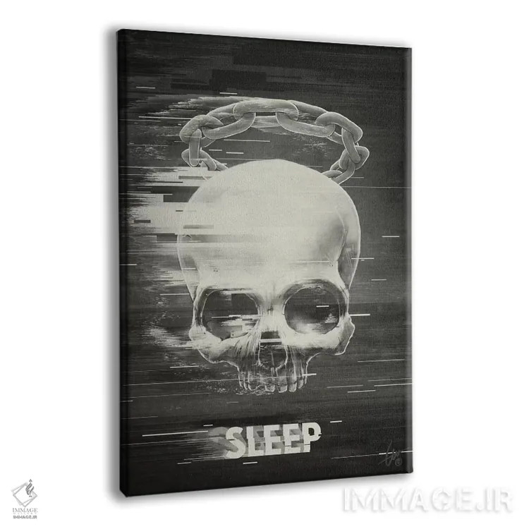 تابلو دکوراتیو خواب اثر دکتر لوکاس برژاک - نمای پرسپکتیو محصول