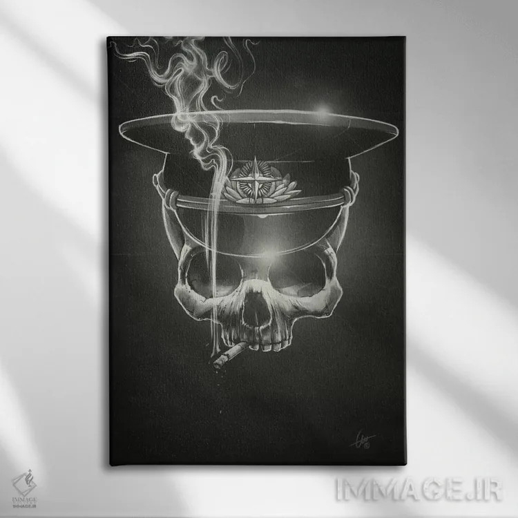 تابلو دکوراتیو از رهبر پیروی کن اثر دکتر لوکاس برژاک - نمای روبهرو روی دیوار