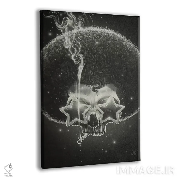 تابلو دکوراتیو آقای غبارستاره ای اثر دکتر لوکاس برژاک - نمای پرسپکتیو محصول