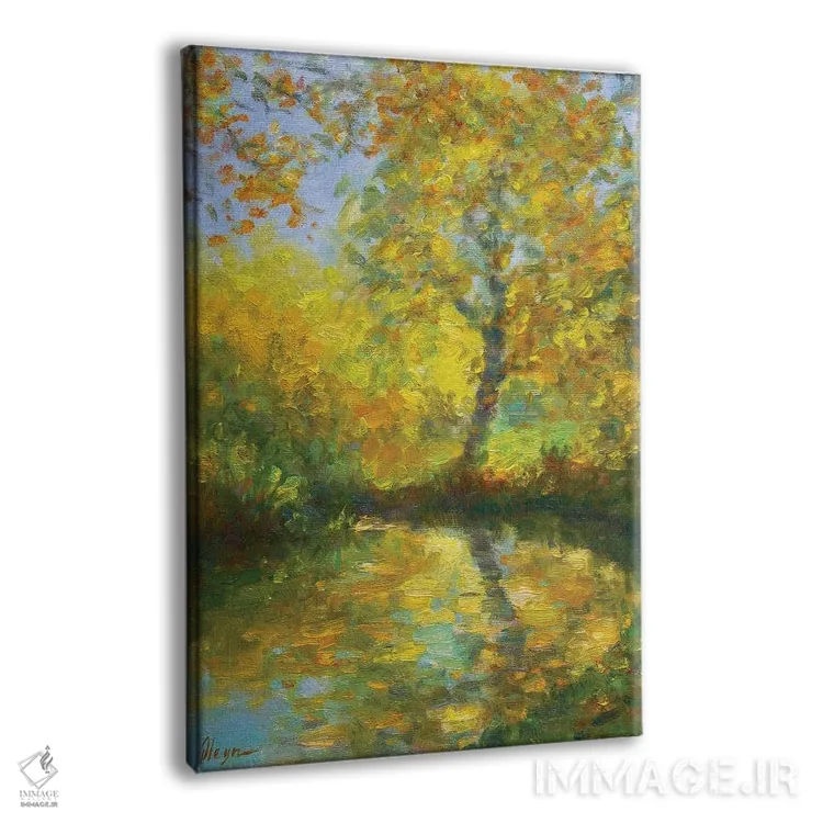 تابلو دکوراتیو روز طلایی اثر دمیتری اولین - نمای پرسپکتیو محصول