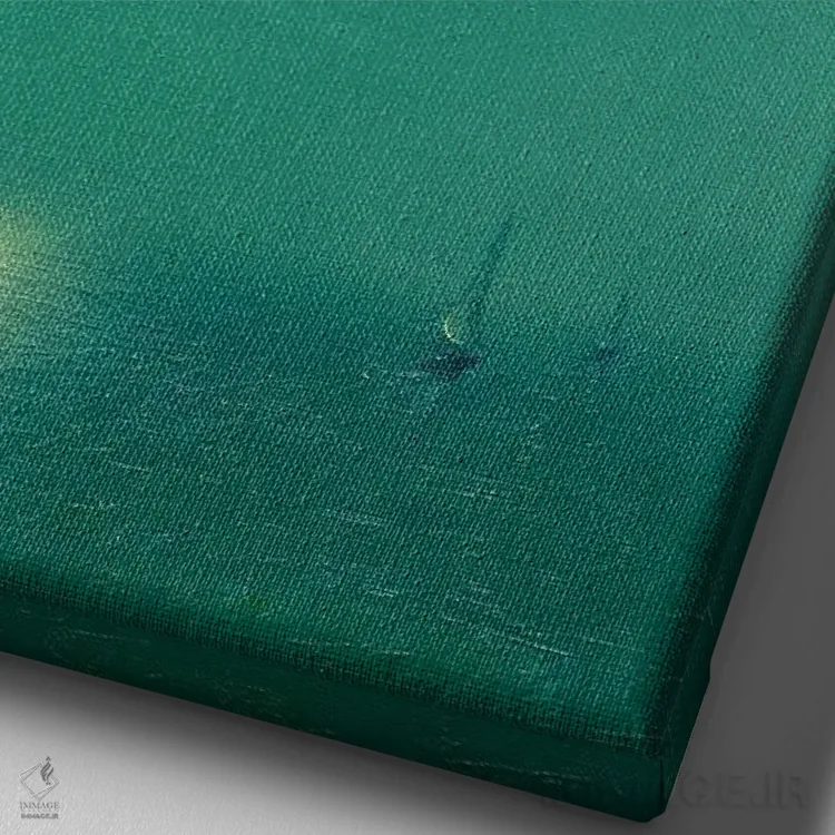 تابلو دکوراتیو مهتاب اثر دمیتری اولین - نمای نزدیک بافت بوم