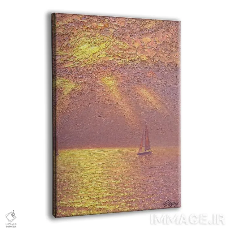 تابلو دکوراتیو دریا LXVIII اثر دمیتری اولین - نمای پرسپکتیو محصول