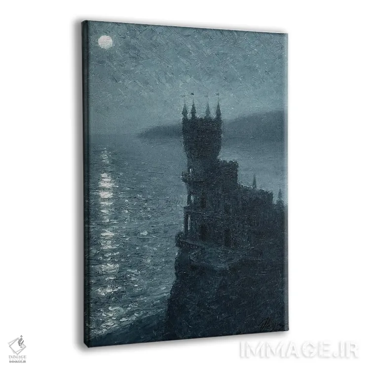 تابلو کلاسیک ماه کامل دوم اثر دمیتری اولین - نمای پرسپکتیو محصول