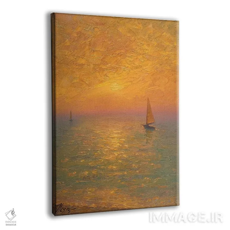 تابلو کلاسیک دریا هجدهم اثر دمیتری اولین - نمای پرسپکتیو محصول