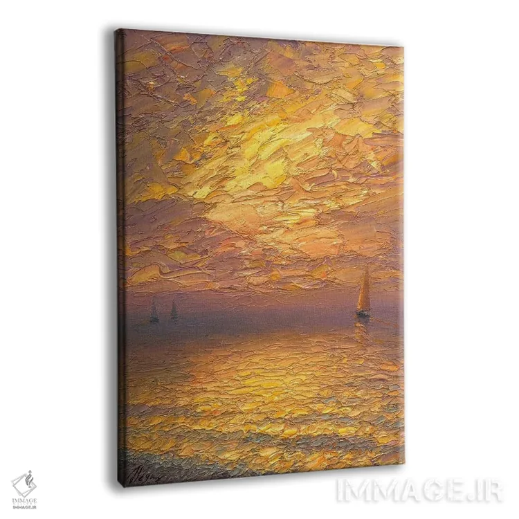 تابلو کلاسیک دریا بیست و دوم اثر دمیتری اولین - نمای پرسپکتیو محصول