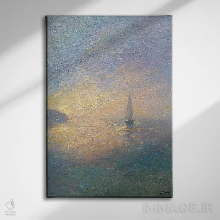 تابلو کلاسیک عصر هشتم اثر دمیتری اولین - نمای روبهرو روی دیوار