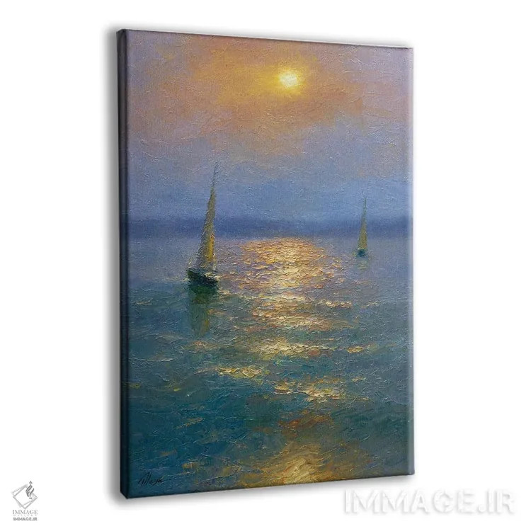 تابلو دکوراتیو غروب یازدهم اثر دمیتری اولین - نمای پرسپکتیو محصول