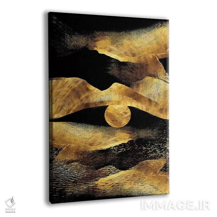 تابلو انتزاعی سراب فاتا مورگانا اثر دافنه هوراو - نمای پرسپکتیو محصول