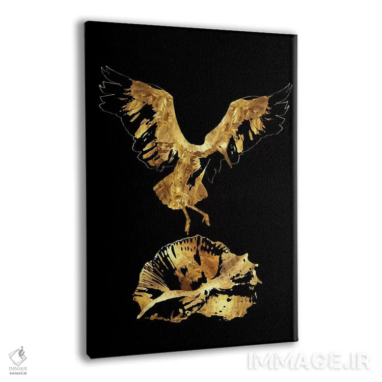 تابلو مدرن پرواز اثر دافنه هوراو - نمای پرسپکتیو محصول