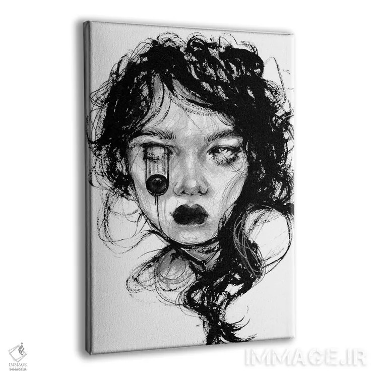 تابلو دکوراتیو تیرکمون اثر دوریانا پوپا - نمای پرسپکتیو محصول