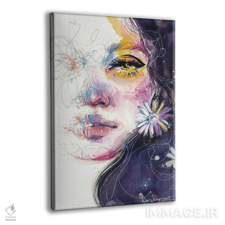 تابلو دکوراتیو تابستان اثر دوریانا پوپا - نمای پرسپکتیو محصول