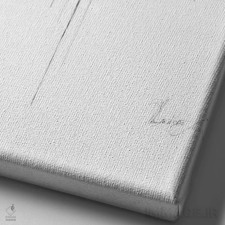 تابلو دکوراتیو بازی ام بده اثر دوریانا پوپا - نمای نزدیک بافت بوم