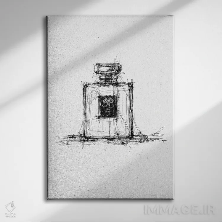 تابلو دکوراتیو سم اثر دوریانا پوپا - نمای روبهرو روی دیوار