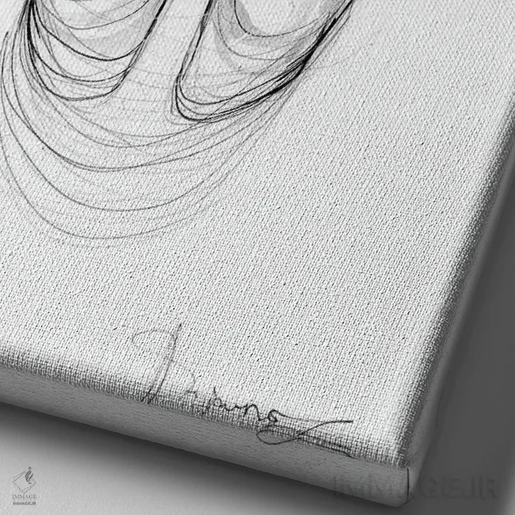 تابلو دکوراتیو خرچنگ وار اثر دوریانا پوپا - نمای نزدیک بافت بوم