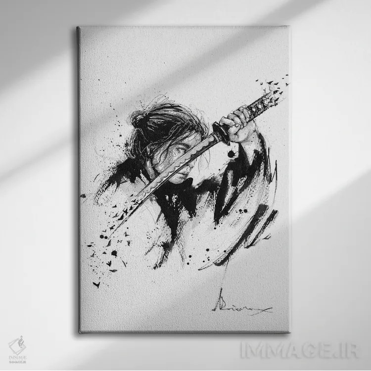 تابلو دکوراتیو چرخ دنده اثر دوریانا پوپا - نمای روبهرو روی دیوار