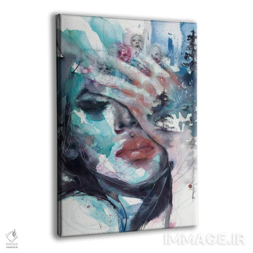 تابلو دکوراتیو کمرنگ شدن اثر دوریانا پوپا - نمای پرسپکتیو محصول