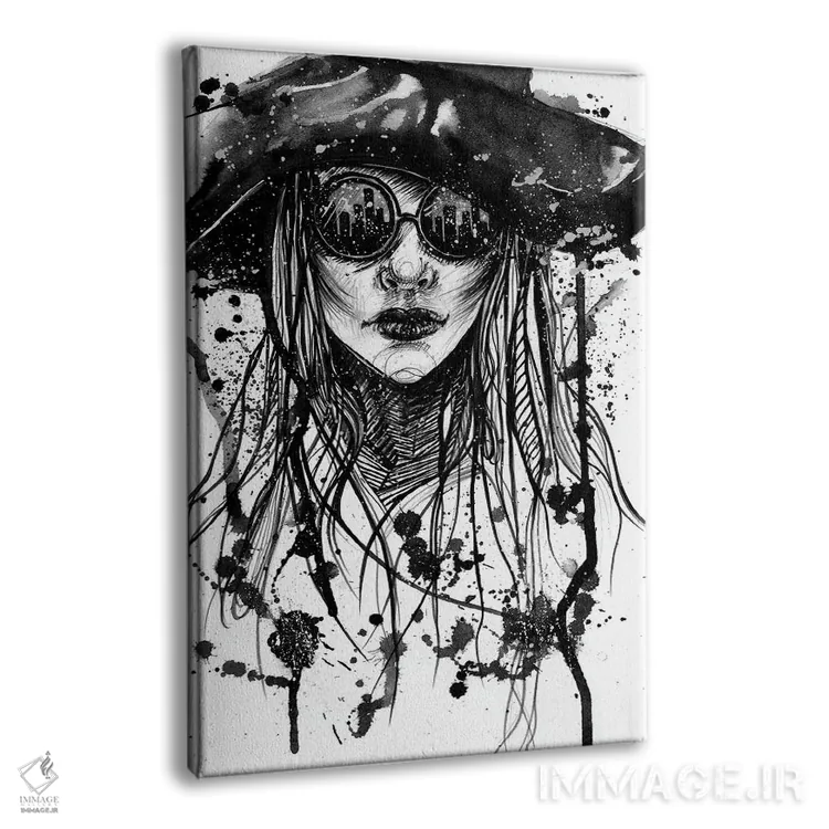 تابلو دکوراتیو شهر ارواح اثر دوریانا پوپا - نمای پرسپکتیو محصول