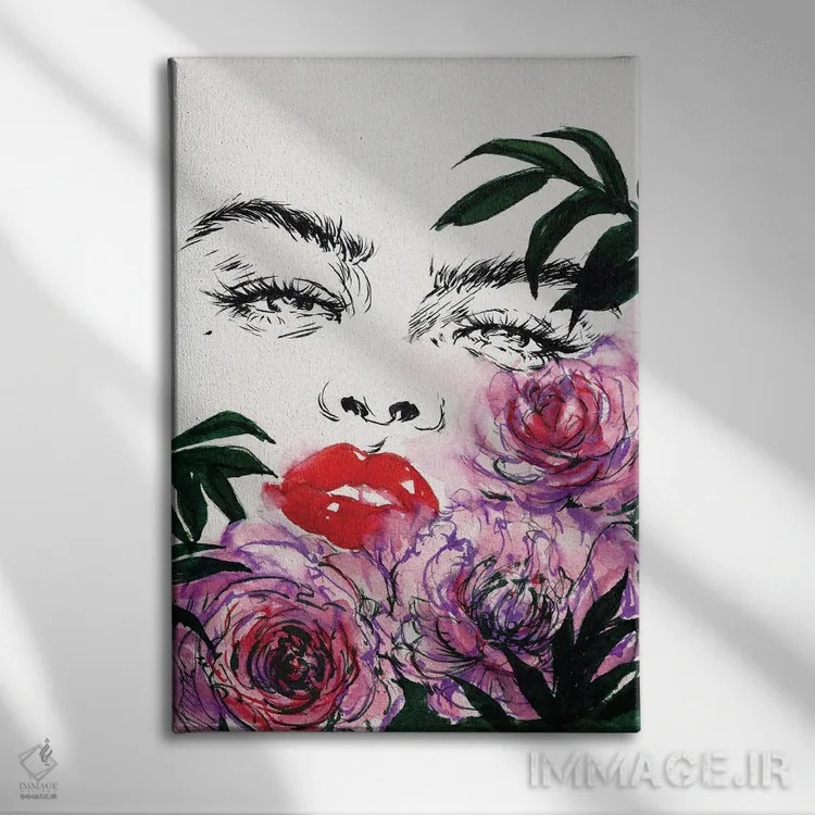 تابلو دکوراتیو تعطیلات اثر دوریانا پوپا - نمای روبهرو روی دیوار