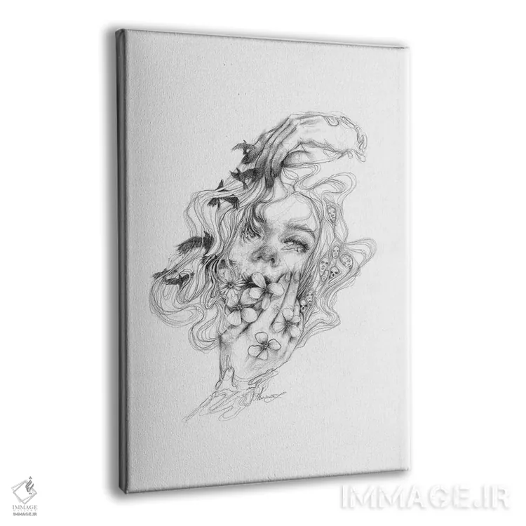 تابلو دکوراتیو توهم اثر دوریانا پوپا - نمای پرسپکتیو محصول