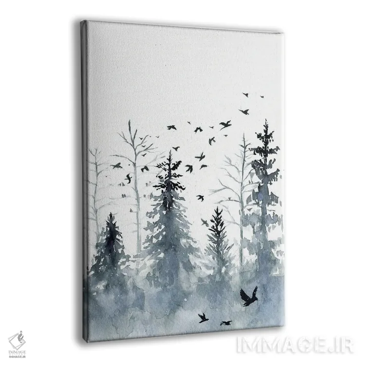 تابلو دکوراتیو اواخر نوامبر اثر دوریانا پوپا - نمای پرسپکتیو محصول