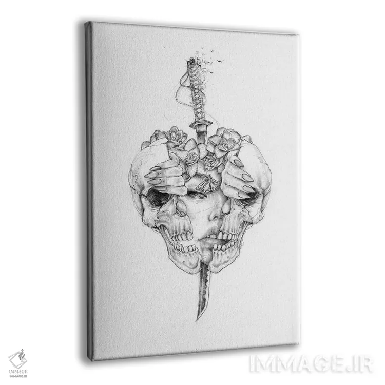 تابلو دکوراتیو تولد دوباره اثر دوریانا پوپا - نمای پرسپکتیو محصول