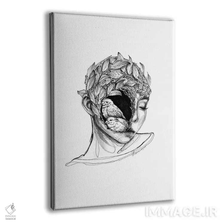 تابلو دکوراتیو سقف اثر دوریانا پوپا - نمای پرسپکتیو محصول