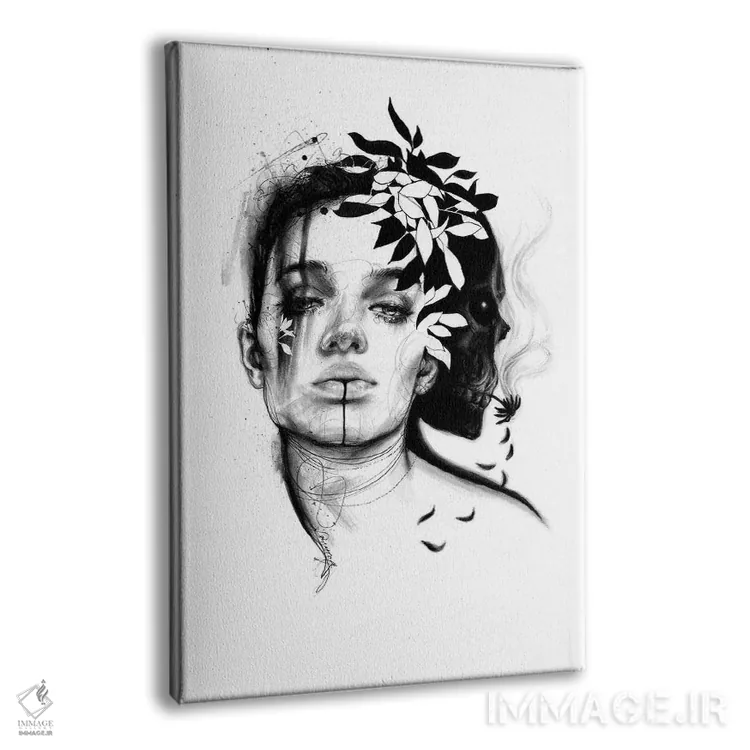 تابلو دکوراتیو سایه اثر دوریانا پوپا - نمای پرسپکتیو محصول