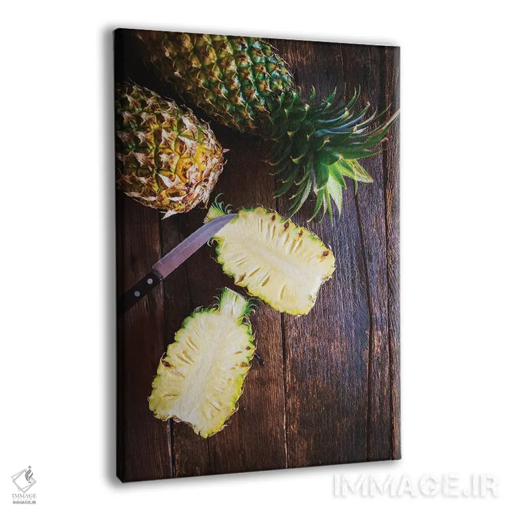 تابلو دکوراتیو آناناس ویتنامی اثر تای تو - نمای پرسپکتیو محصول