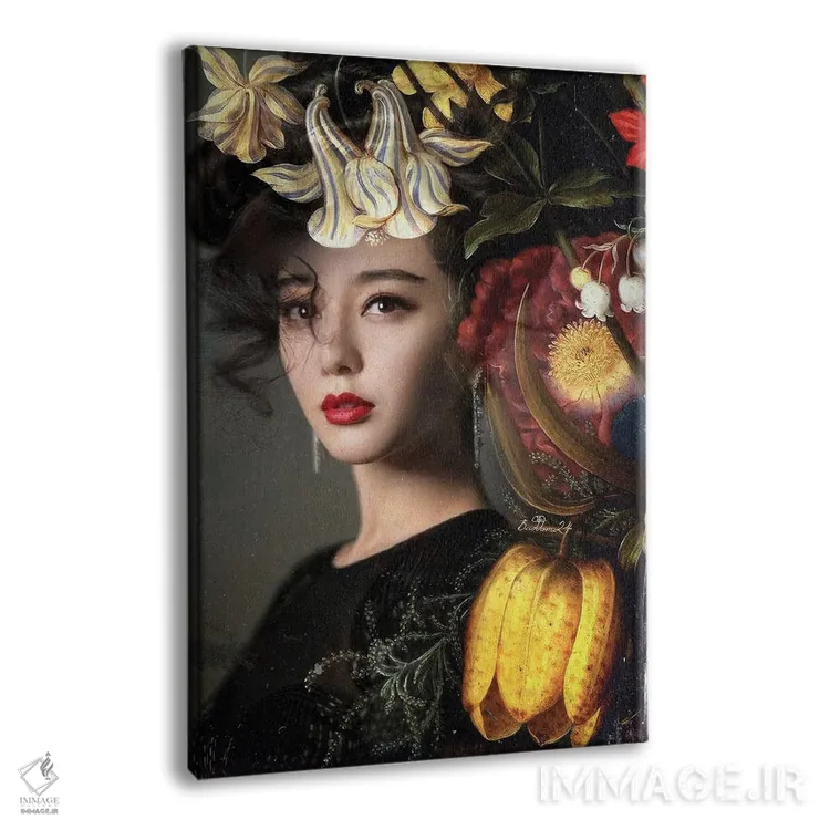 تابلو دکوراتیو مجلل اثر دومینیک بادوئل - نمای پرسپکتیو محصول