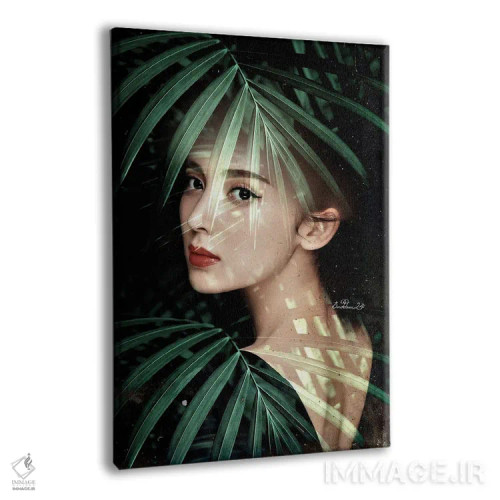 تابلو دکوراتیو بیرون از جنگل اثر دومینیک بادوئل - نمای پرسپکتیو محصول