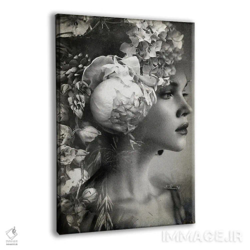 تابلو دکوراتیو بوتانیکا اثر دومینیک بادوئل - نمای پرسپکتیو محصول