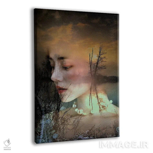 تابلو دکوراتیو انقلاب خورشیدی اثر دومینیک بادوئل - نمای پرسپکتیو محصول