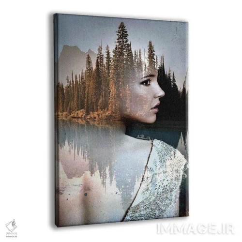 تابلو دکوراتیو تامل اثر دومینیک بادوئل - نمای پرسپکتیو محصول