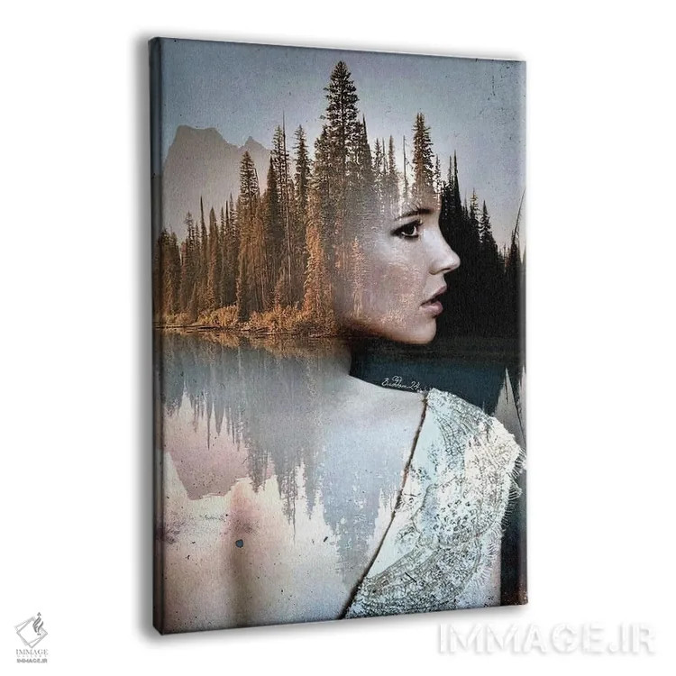 تابلو دکوراتیو تامل اثر دومینیک بادوئل - نمای پرسپکتیو محصول