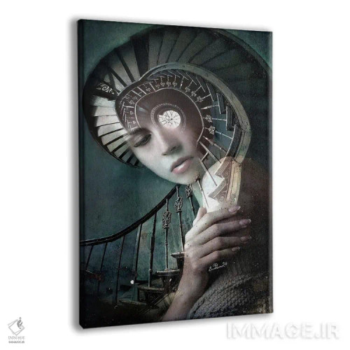 تابلو دکوراتیو کبرا اثر دومینیک بادوئل - نمای پرسپکتیو محصول